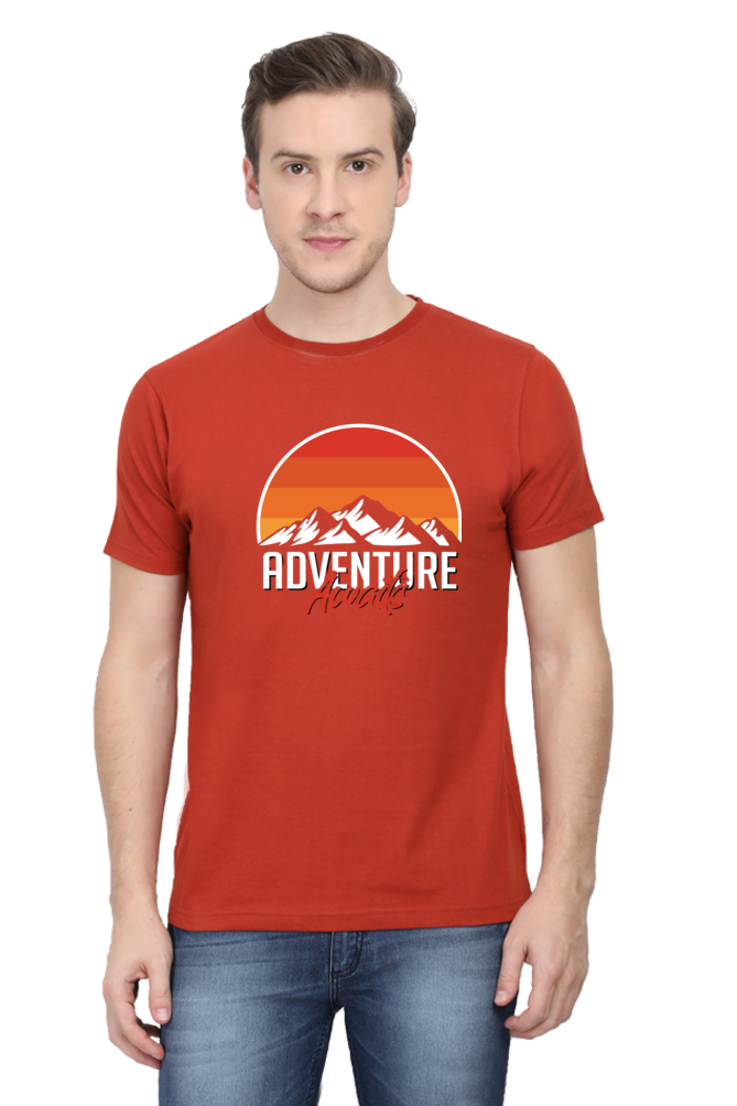 Adventure Quality Round Neck T-Shirts for Long-Lasting Wear