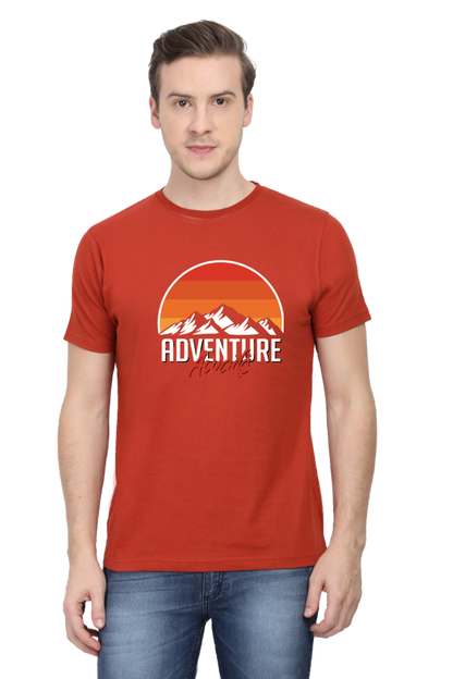 Adventure Quality Round Neck T-Shirts for Long-Lasting Wear