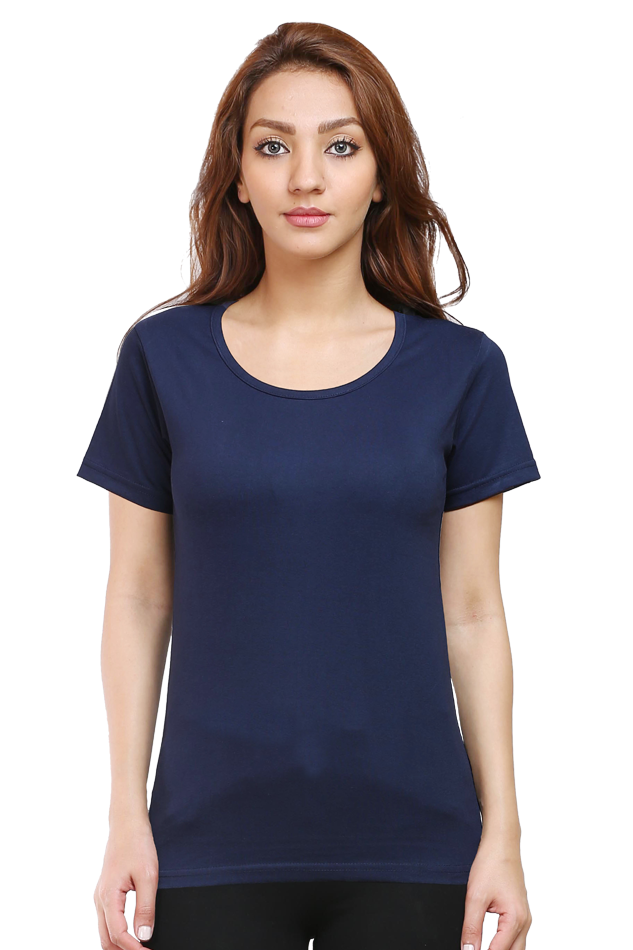 Plain Women's T-Shirt - Soft, Comfortable, & Fashionable