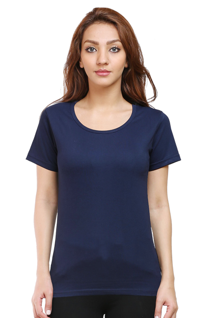 Plain Women's T-Shirt - Soft, Comfortable, & Fashionable