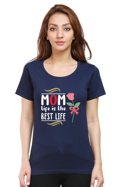 Mom Life printed Women's T-shirt