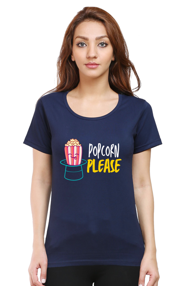 Popcorn lovers women's T-shirt