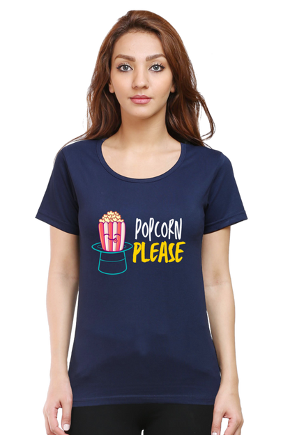 Popcorn lovers women's T-shirt