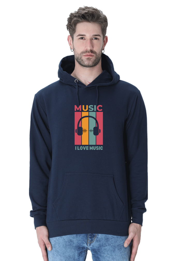 I Love Music Stylish and Comfortable Hoodies