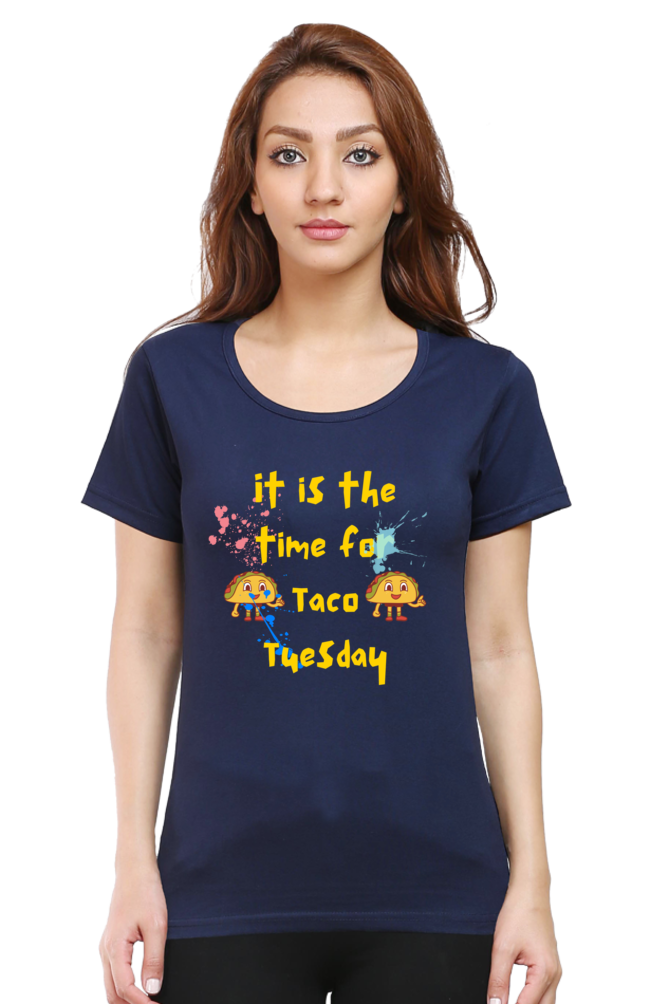 Taco Tuesday graphics women's Tshirt