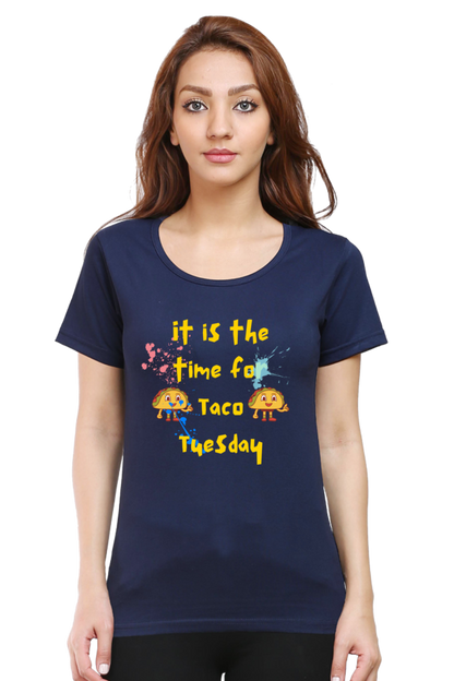 Taco Tuesday graphics women's Tshirt