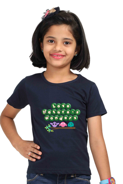 Nature Printed T-Shirts for Girls