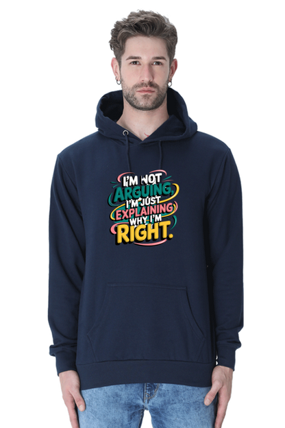 Iam Right printed hoodies - casual & Activewear