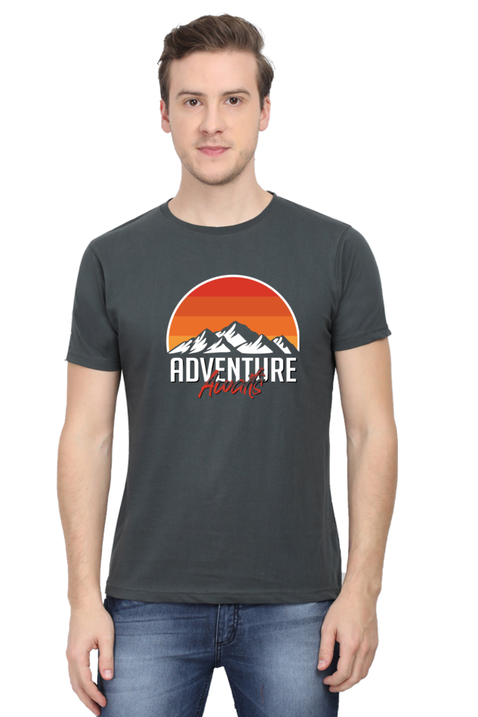 Adventure Quality Round Neck T-Shirts for Long-Lasting Wear