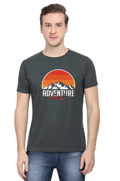 Adventure Quality Round Neck T-Shirts for Long-Lasting Wear