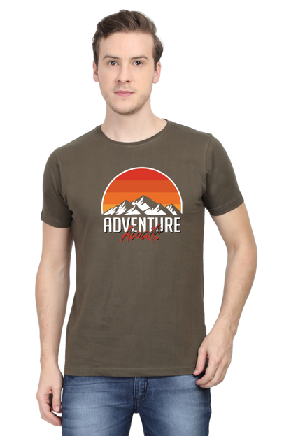 Adventure Quality Round Neck T-Shirts for Long-Lasting Wear