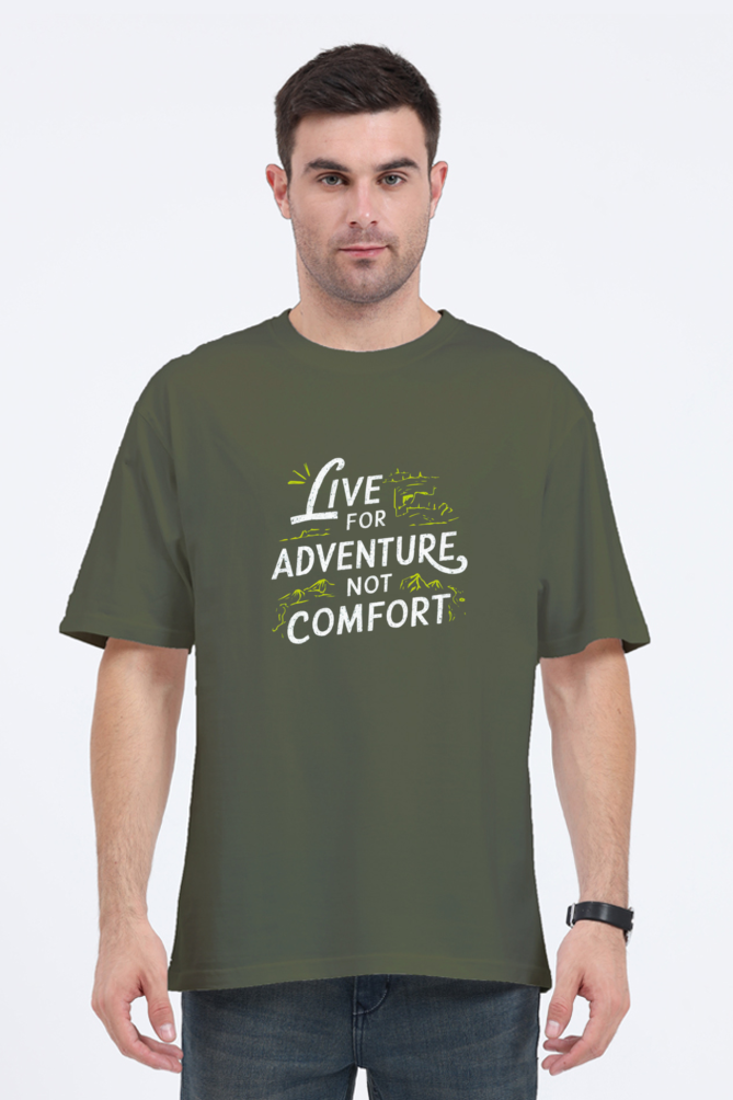 Adventure Comfortable Oversized Classic T-Shirt - Perfect Casual Wear