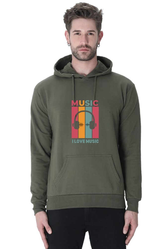 I Love Music Stylish and Comfortable Hoodies