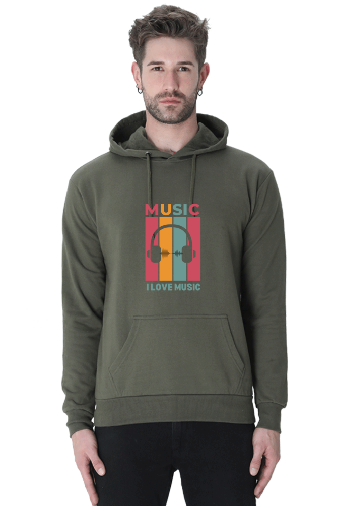 I Love Music Stylish and Comfortable Hoodies