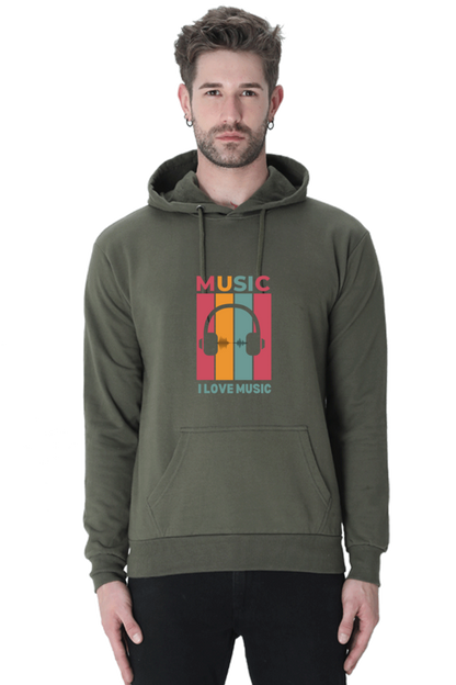 I Love Music Stylish and Comfortable Hoodies