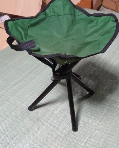 Portable Outdoor Tripod Stool - Outdoor