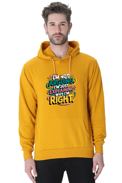 Iam Right printed hoodies - casual & Activewear