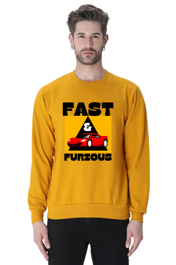 Graphics printed fast and furious Sweatshirt