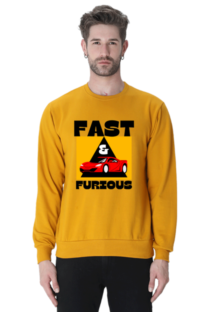 Graphics printed fast and furious Sweatshirt