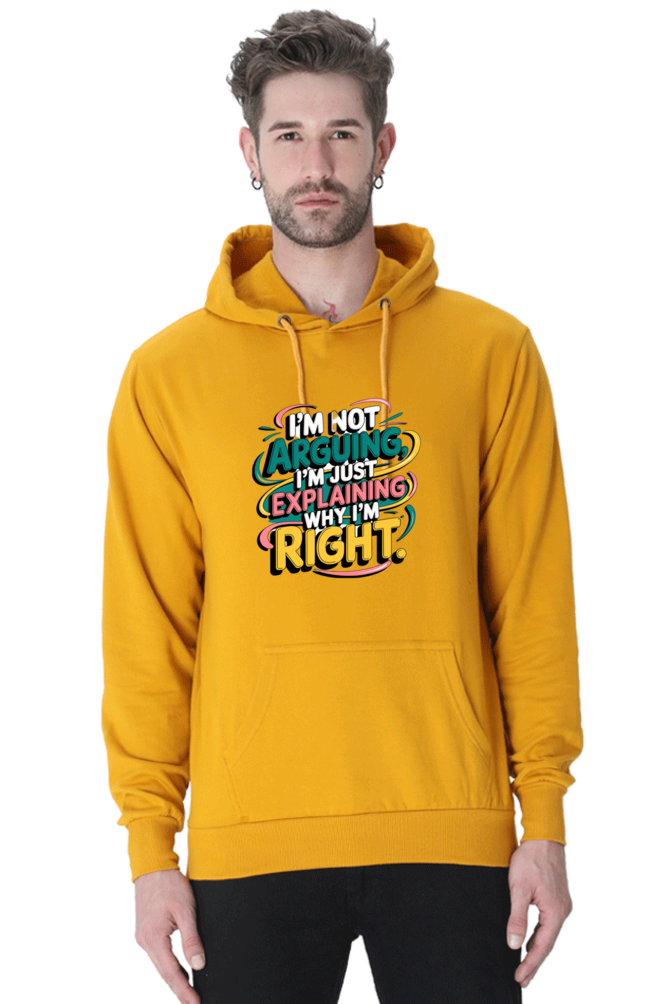 Iam Right printed hoodies - casual & Activewear