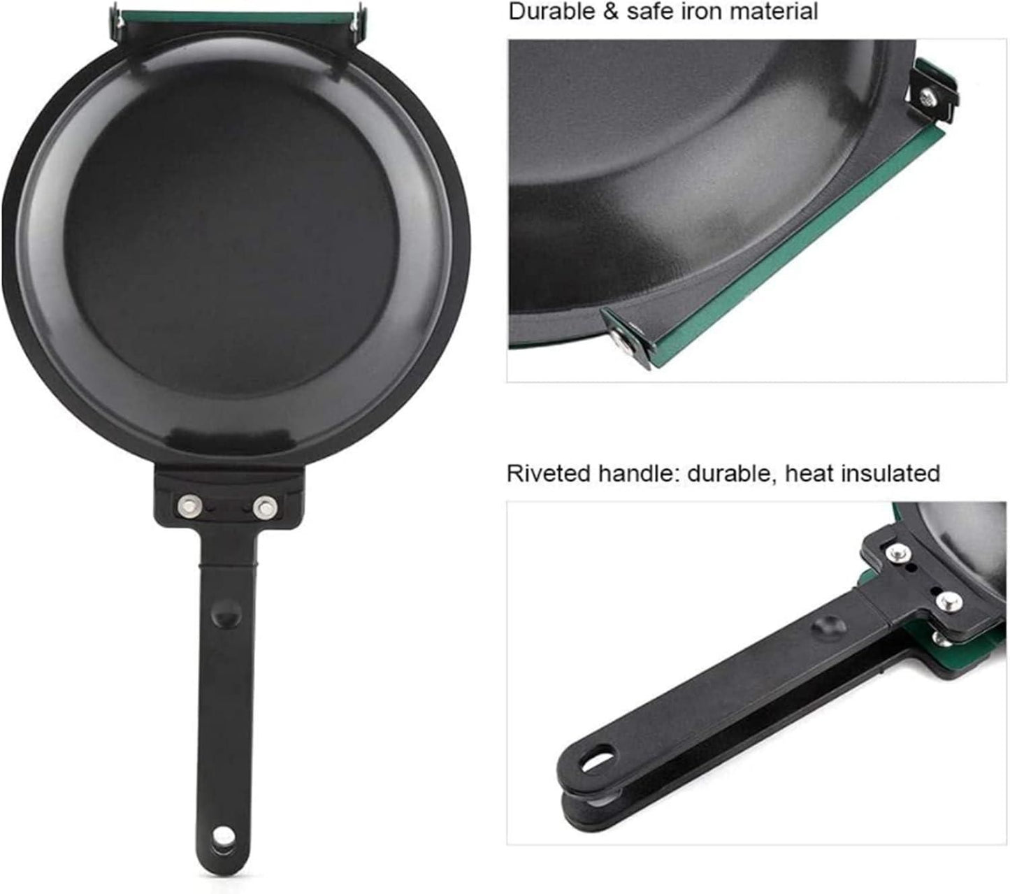 Double Side Nonstick Frying Pan - Kitchen Appliances