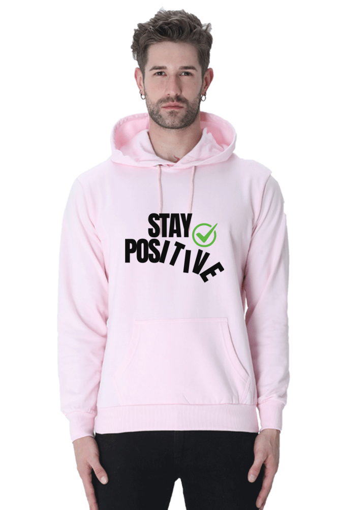 Stay Positive graphics hoodies