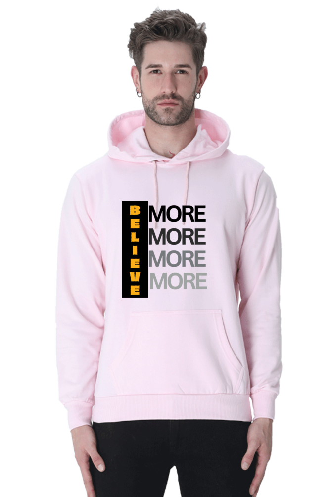 Believe More Printed Stylish Hoodies