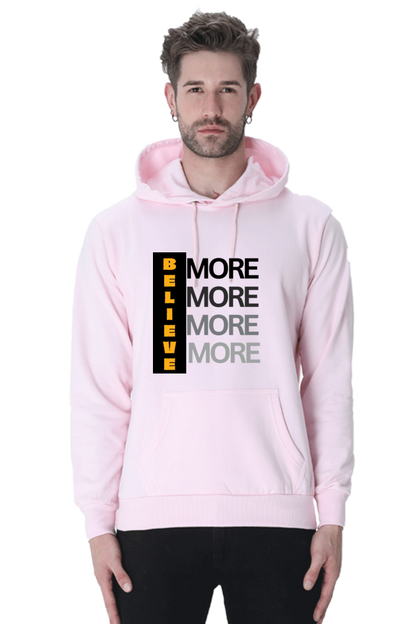 Believe More Printed Stylish Hoodies