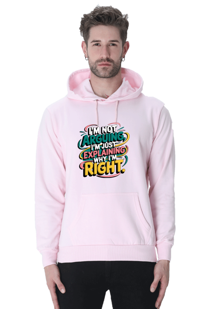 Iam Right printed hoodies - casual & Activewear