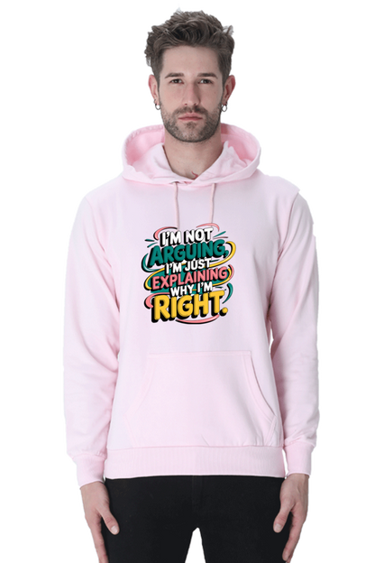 Iam Right printed hoodies - casual & Activewear