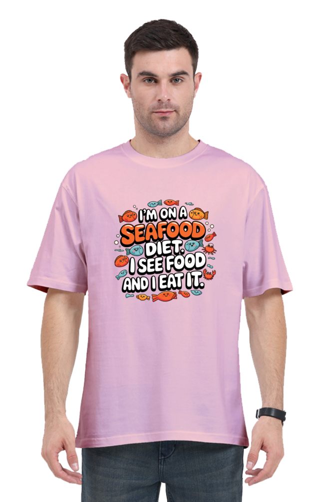 Sea Food Diet Timeless Oversized Classic T-Shirts for Effortless Style