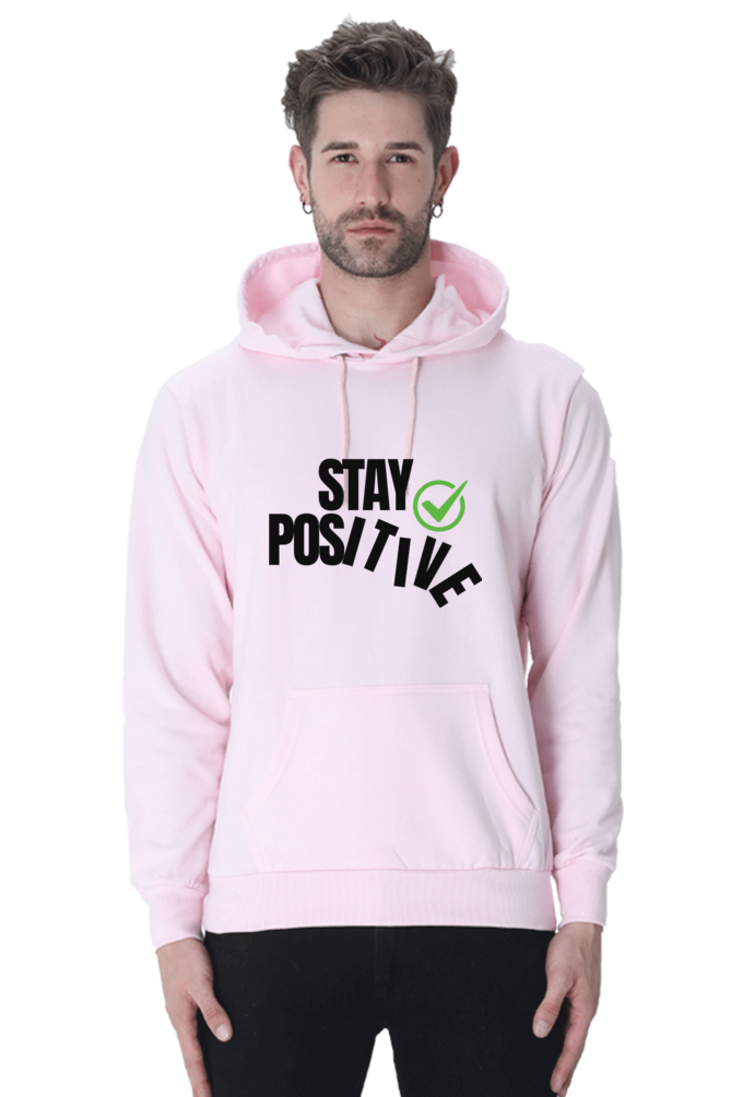 Stay Positive graphics hoodies