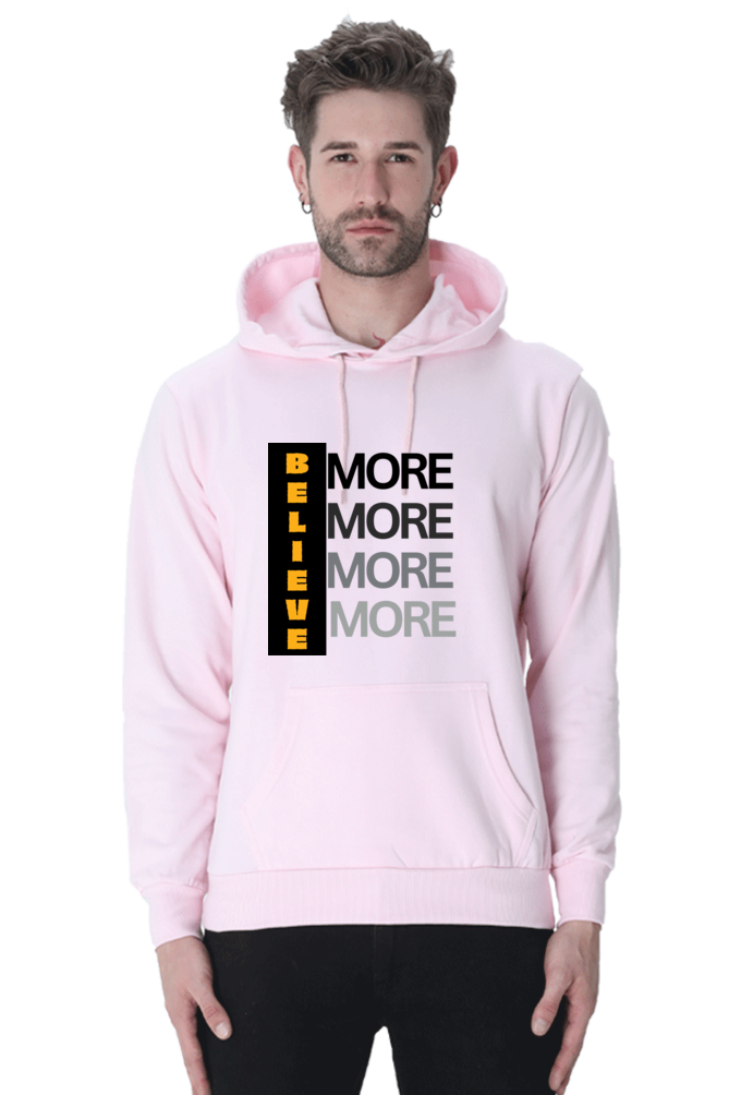 Believe More Printed Stylish Hoodies