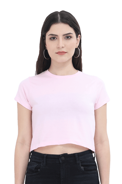 Plain women's Crop Top - Casual and Cool Looks