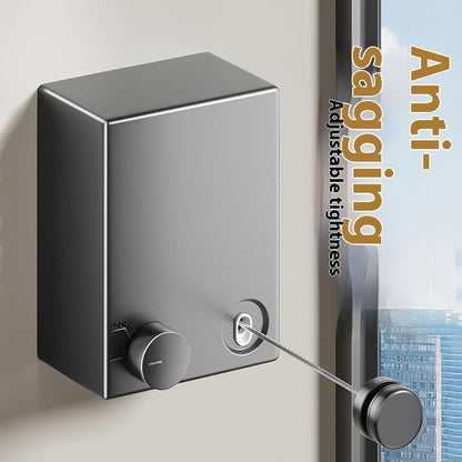 Black door handle assembly with adjustable tightening feature on a light gray background