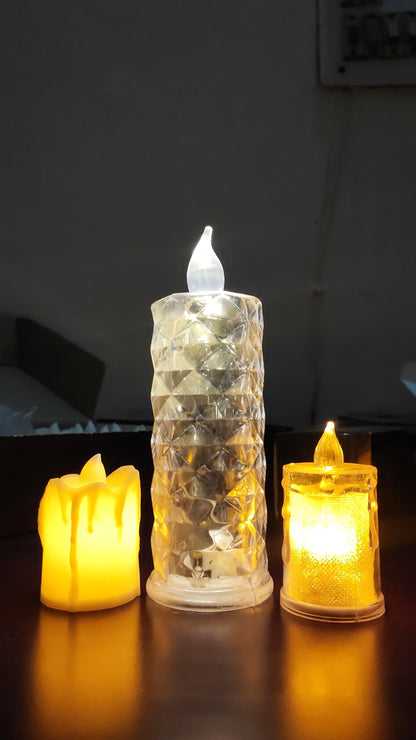 Crystal Candle Light - Home Decors