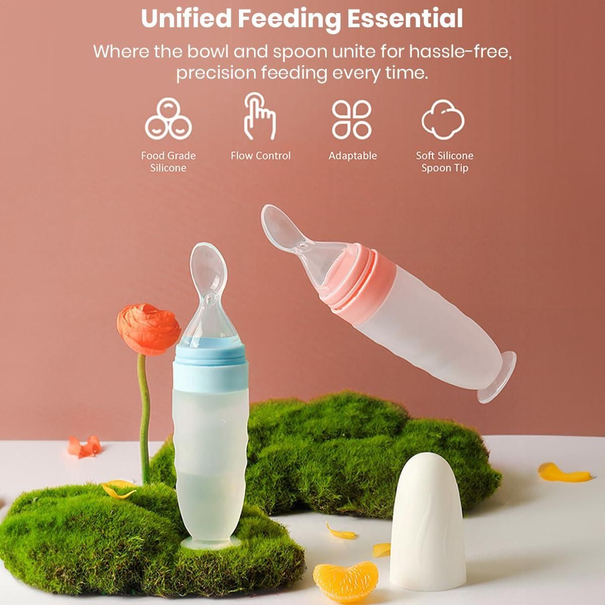 Premium Baby Food Squeeze Feeder Spoon - Baby Products