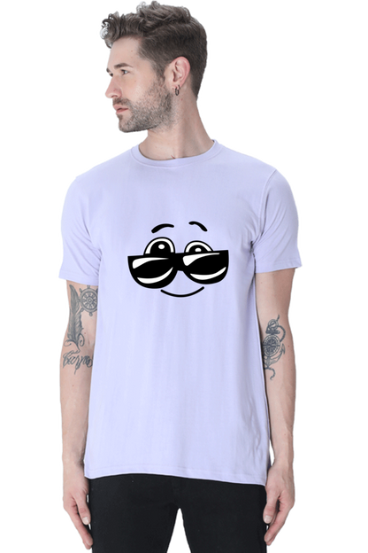 Smiley Round Neck T-Shirts Your Go-To for Casual Wear