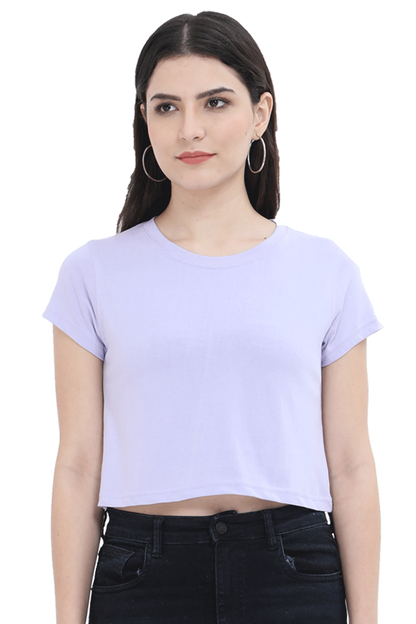 Plain women's Crop Top - Casual and Cool Looks