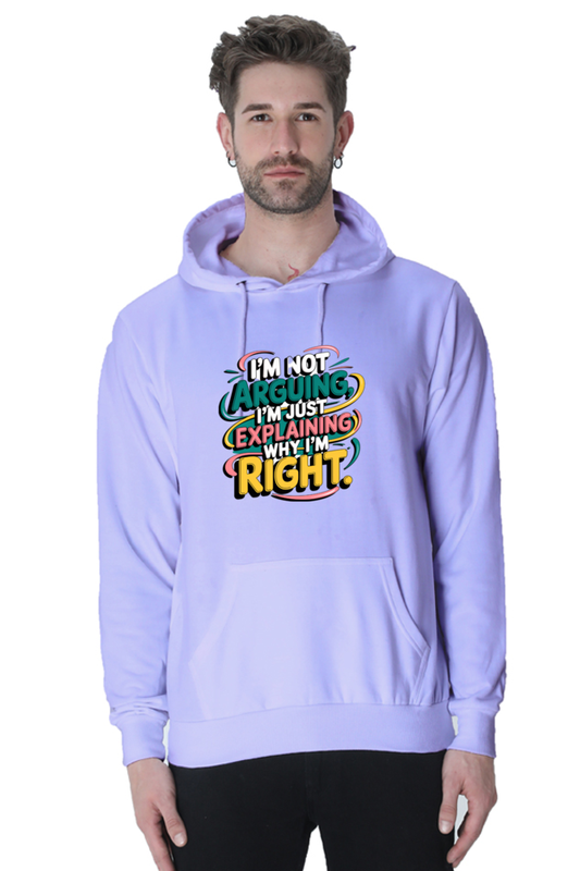 Iam Right printed hoodies - casual & Activewear