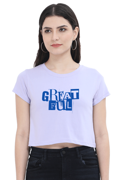 Women's Graphic Crop Tops – Express Your Style