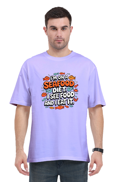 Sea Food Diet Timeless Oversized Classic T-Shirts for Effortless Style