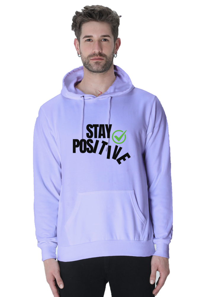 Stay Positive graphics hoodies