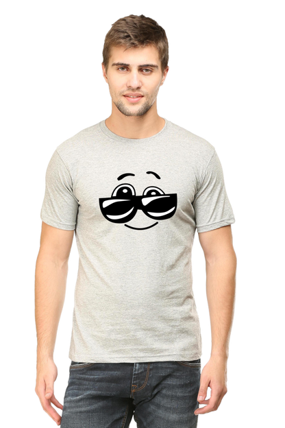 Smiley Round Neck T-Shirts Your Go-To for Casual Wear