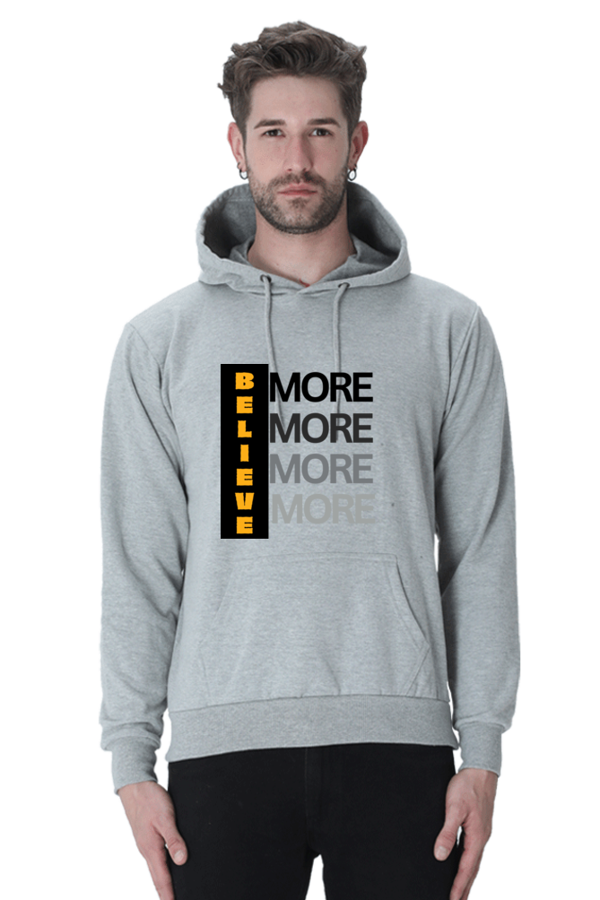 Believe More Printed Stylish Hoodies