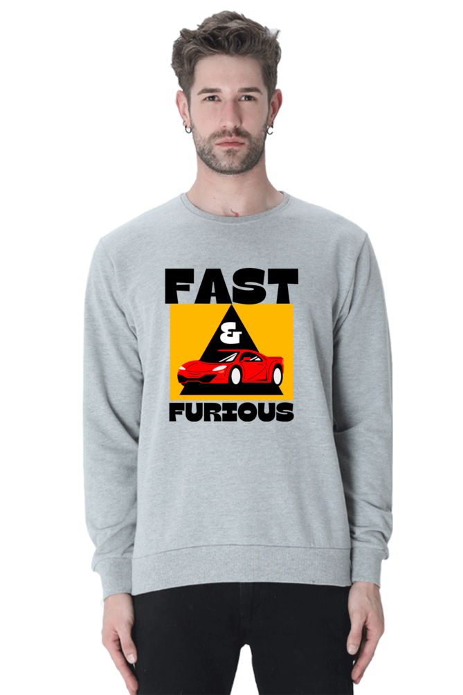 Graphics printed fast and furious Sweatshirt