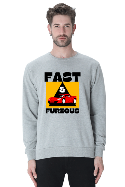 Graphics printed fast and furious Sweatshirt