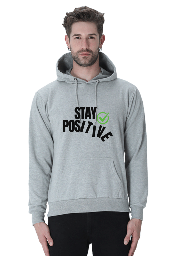 Stay Positive graphics hoodies