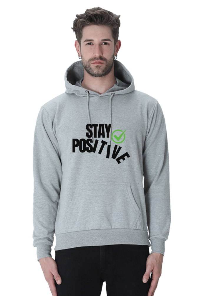 Stay Positive graphics hoodies