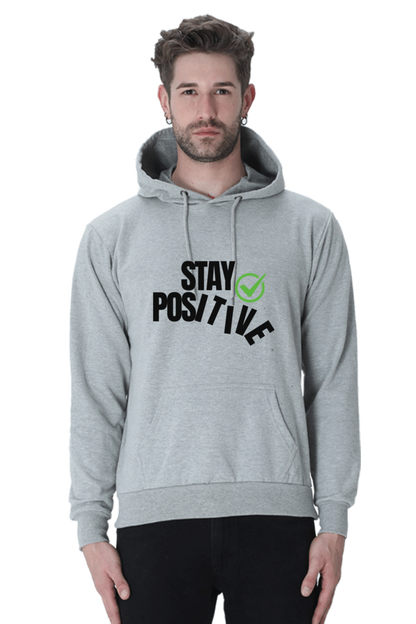 Stay Positive graphics hoodies